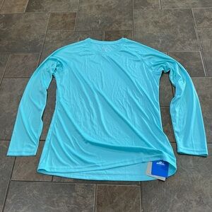 Light Blue Long Sleeve sun protection Shirt